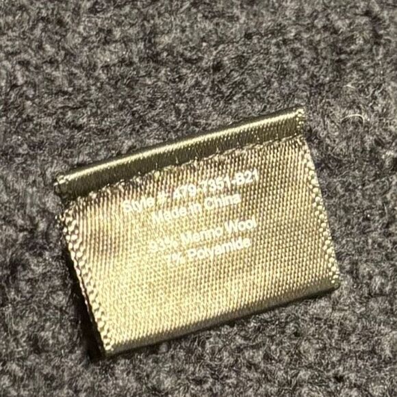 Jenni Kayne 1/2 Zip Sweater Black Size Medium Pullover Wool Blend - Picture 6 of 6